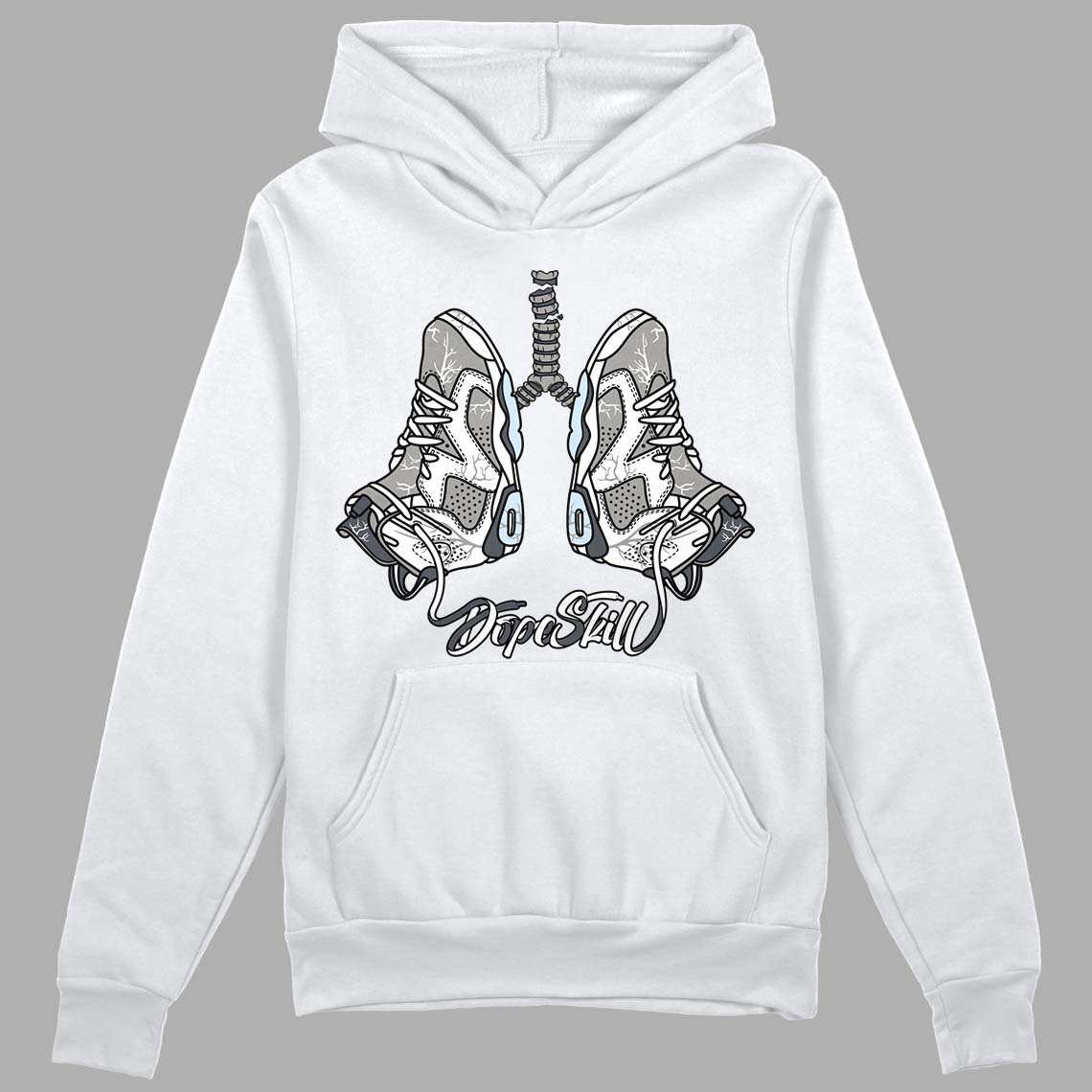 Cool Grey 6s DopeSkill Hoodie Sweatshirt Breathe Graphic Style001