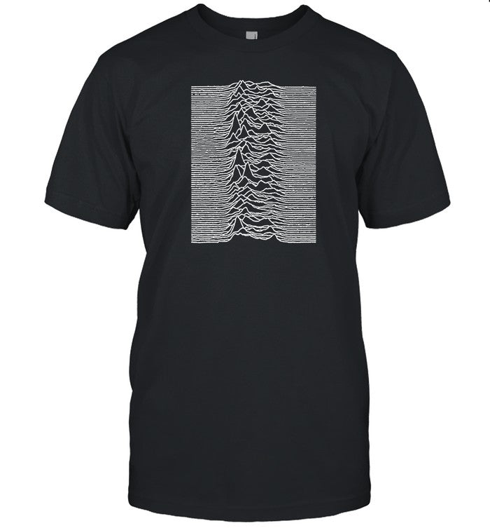 New Order Unknown Pleasures Black T Shirt