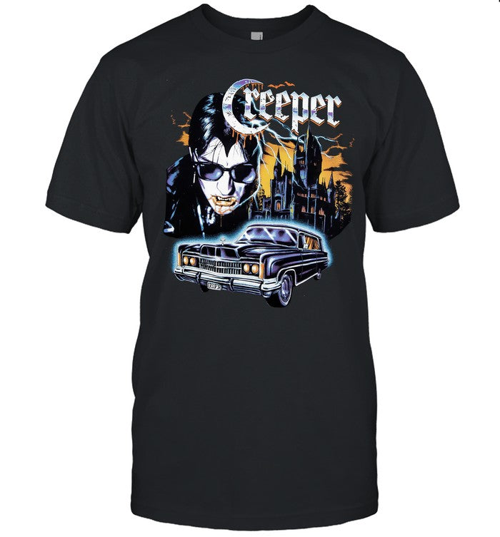 Creeper Car Black Hot T Shirt