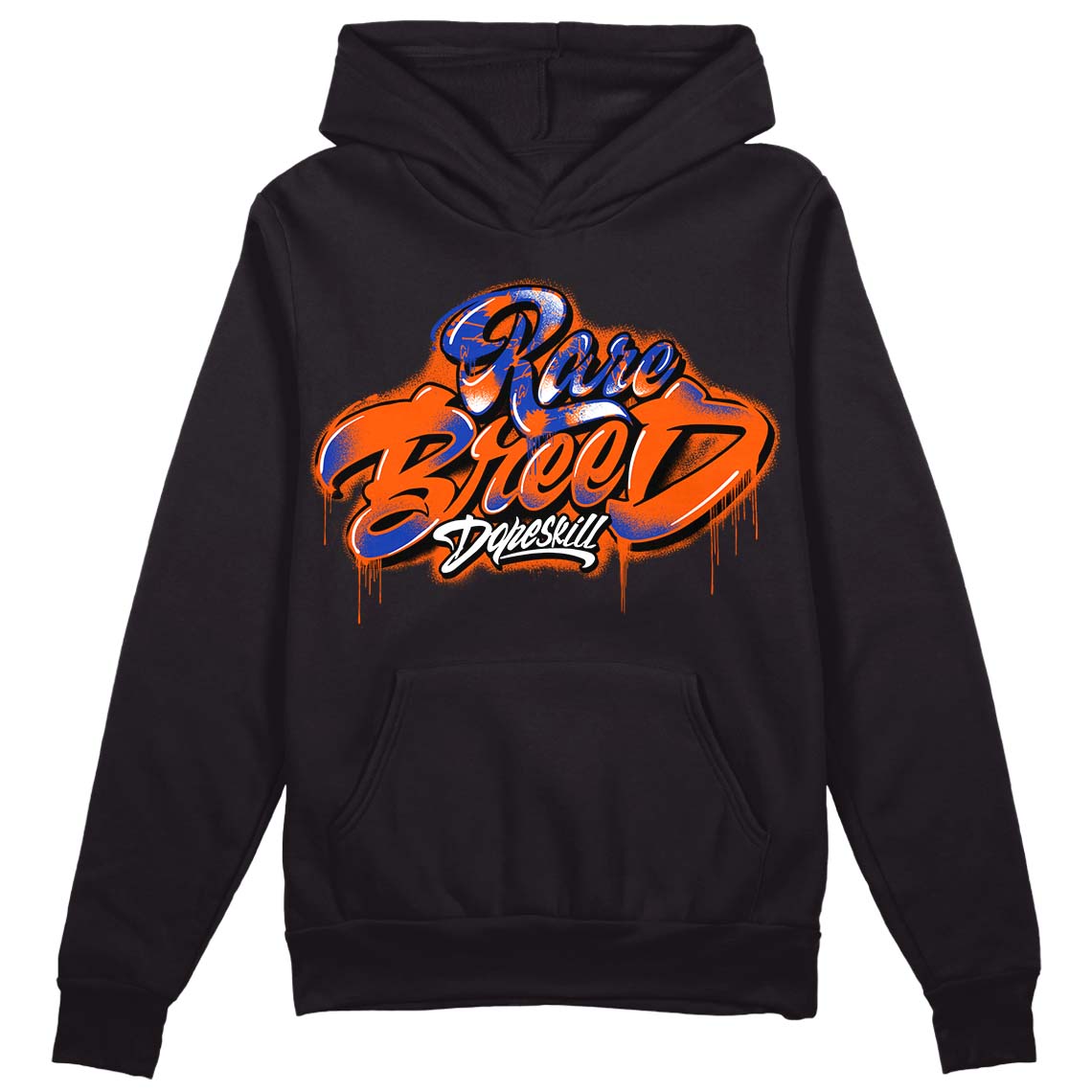Dunk Low Futura Orange Blaze DopeSkill Hoodie Sweatshirt Rare Breed Type Graphic
