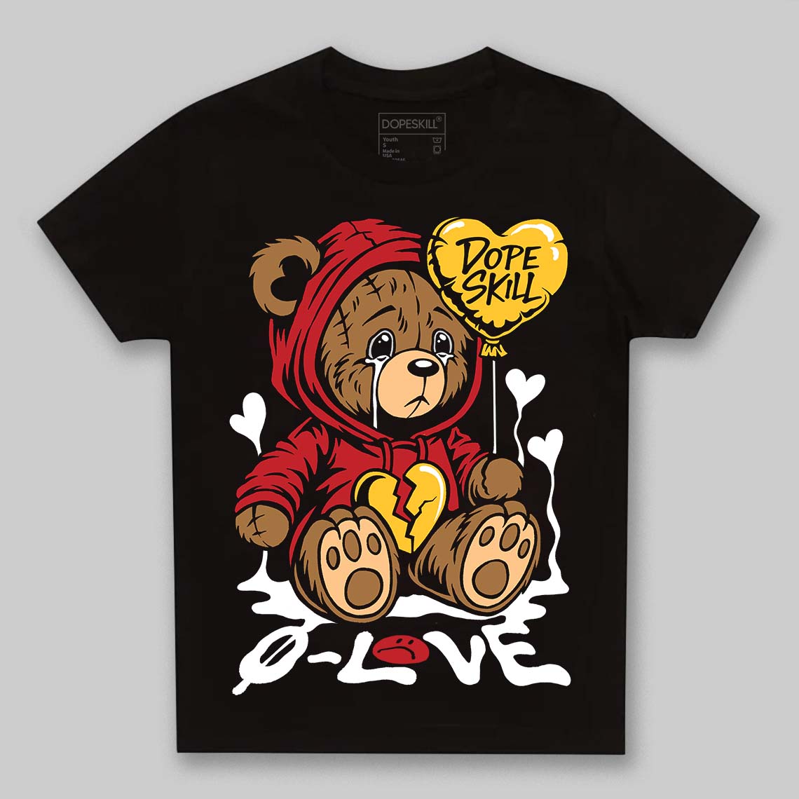 Ferrari 14s DopeSkill Toddler Kids T-shirt Broken Bear Graphic