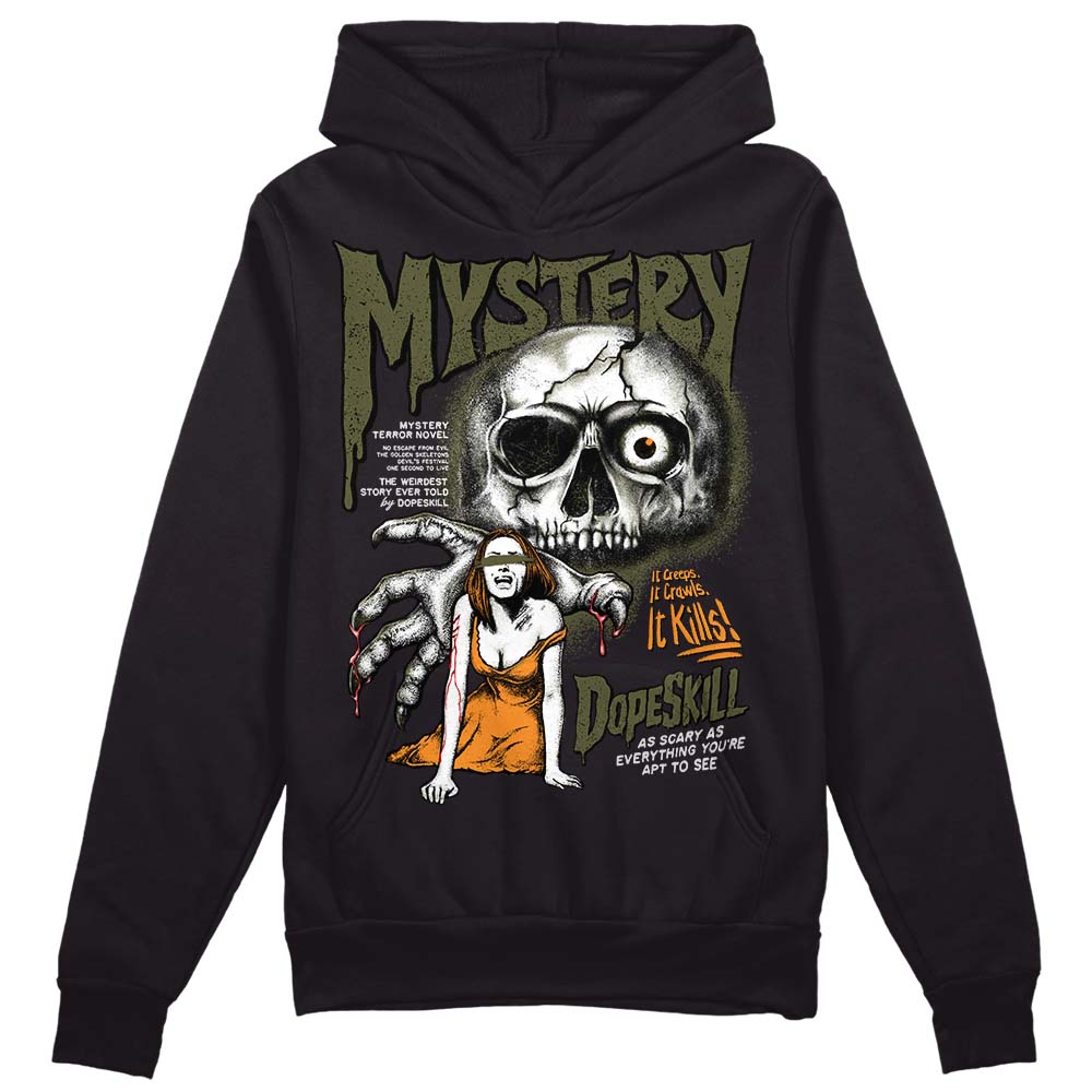 Olive 5s DopeSkill Hoodie Sweatshirt Mystery Ghostly Grasp Graphic