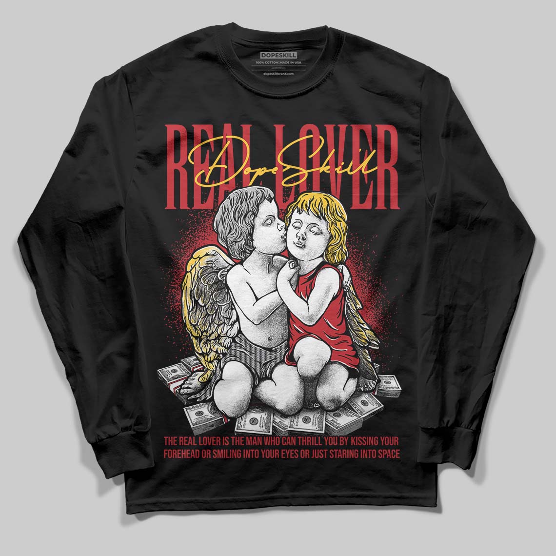Ferrari 14s DopeSkill Long Sleeve T-Shirt Real Lover Graphic