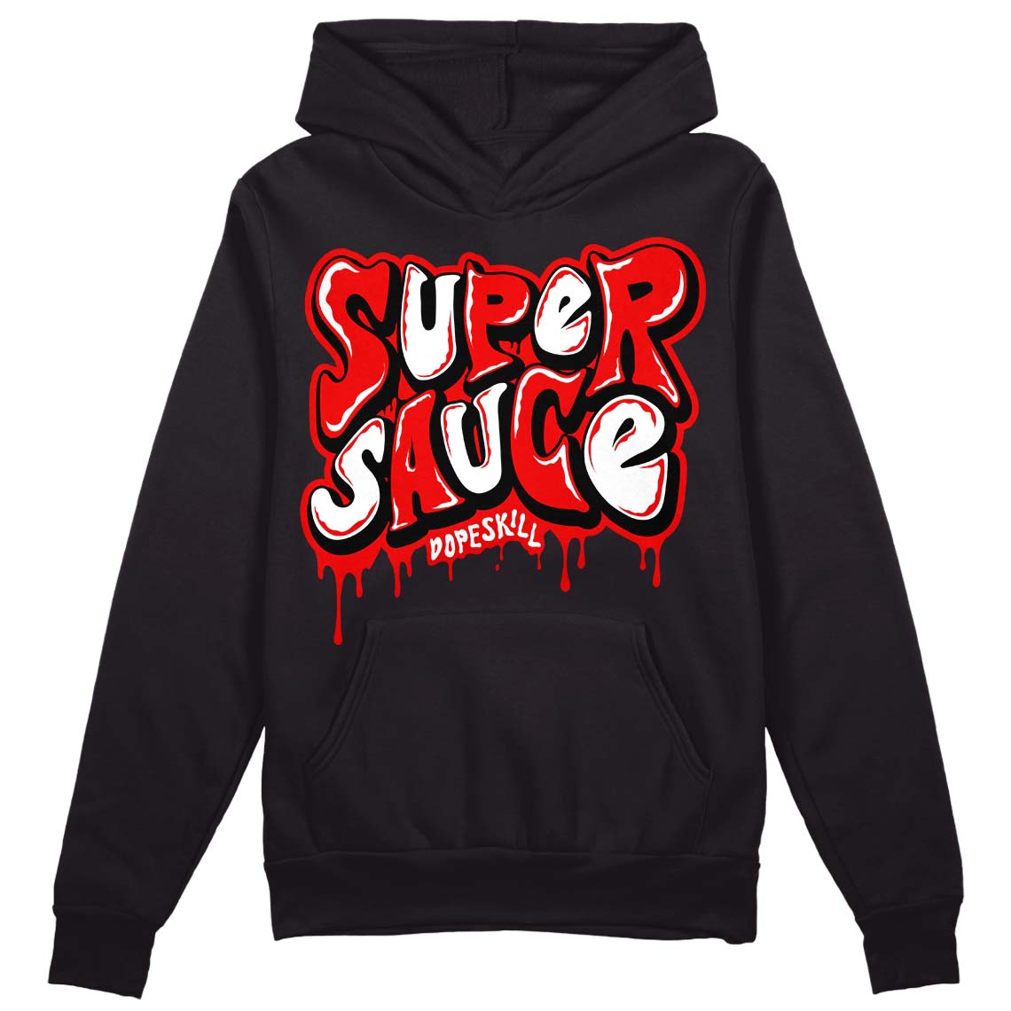 Cherry 12s DopeSkill Hoodie Sweatshirt Super Sauce Graphic