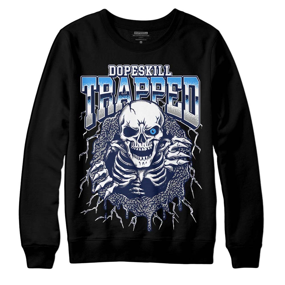 AJ Spizike White Obsidian DopeSkill Sweatshirt Trapped Halloween Graphic