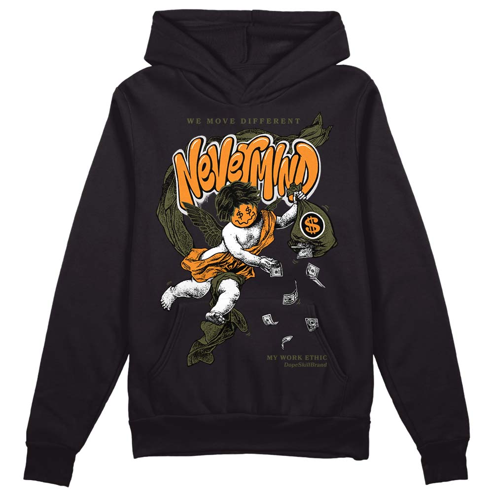 Olive 5s DopeSkill Hoodie Sweatshirt Nevermind Graphic
