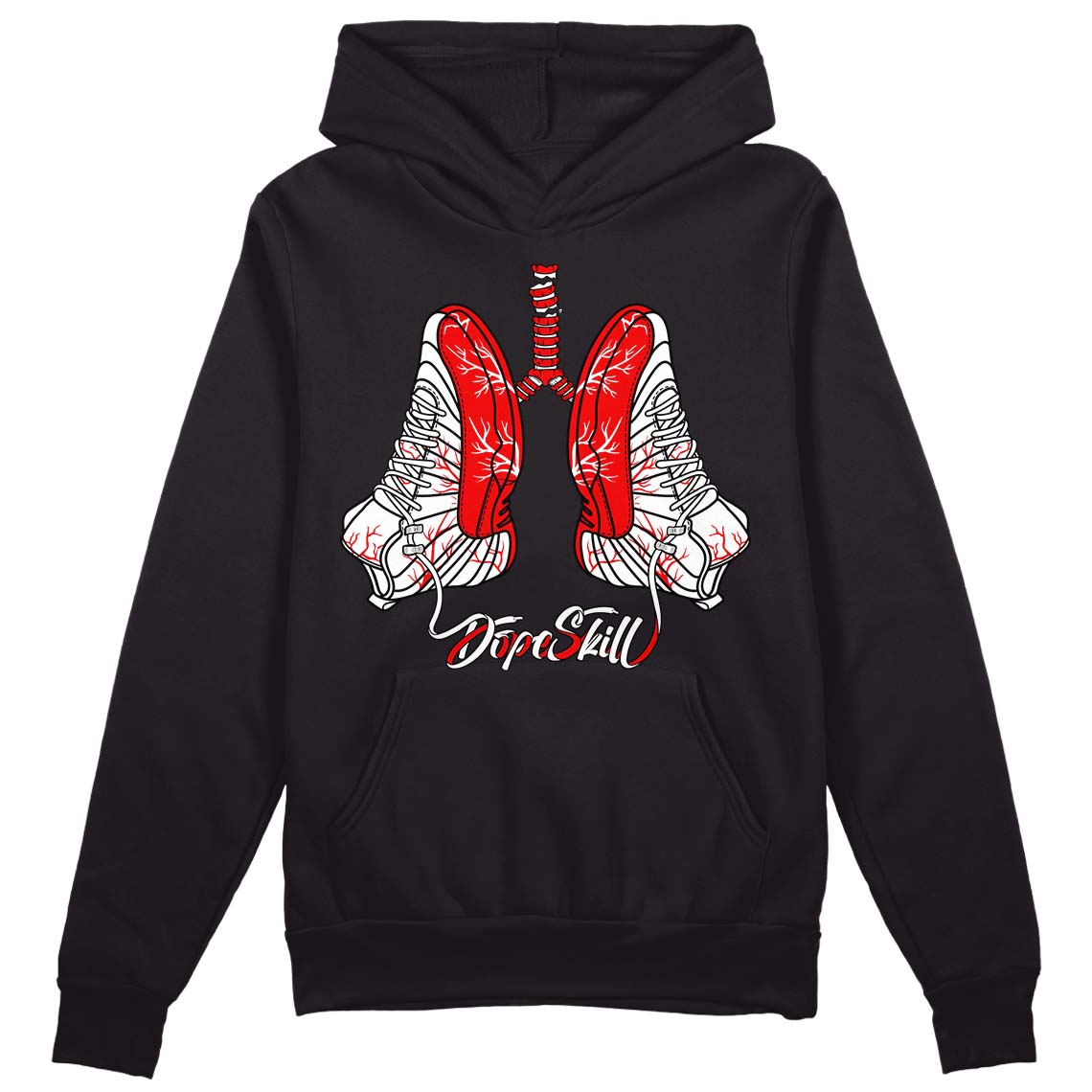Cherry 12s DopeSkill Hoodie Sweatshirt Breathe Graphic