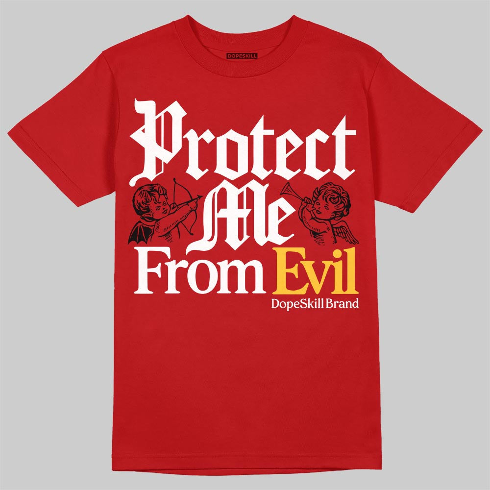 Ferrari 14s DopeSkill T-Shirt Protect Me From Evil Graphic