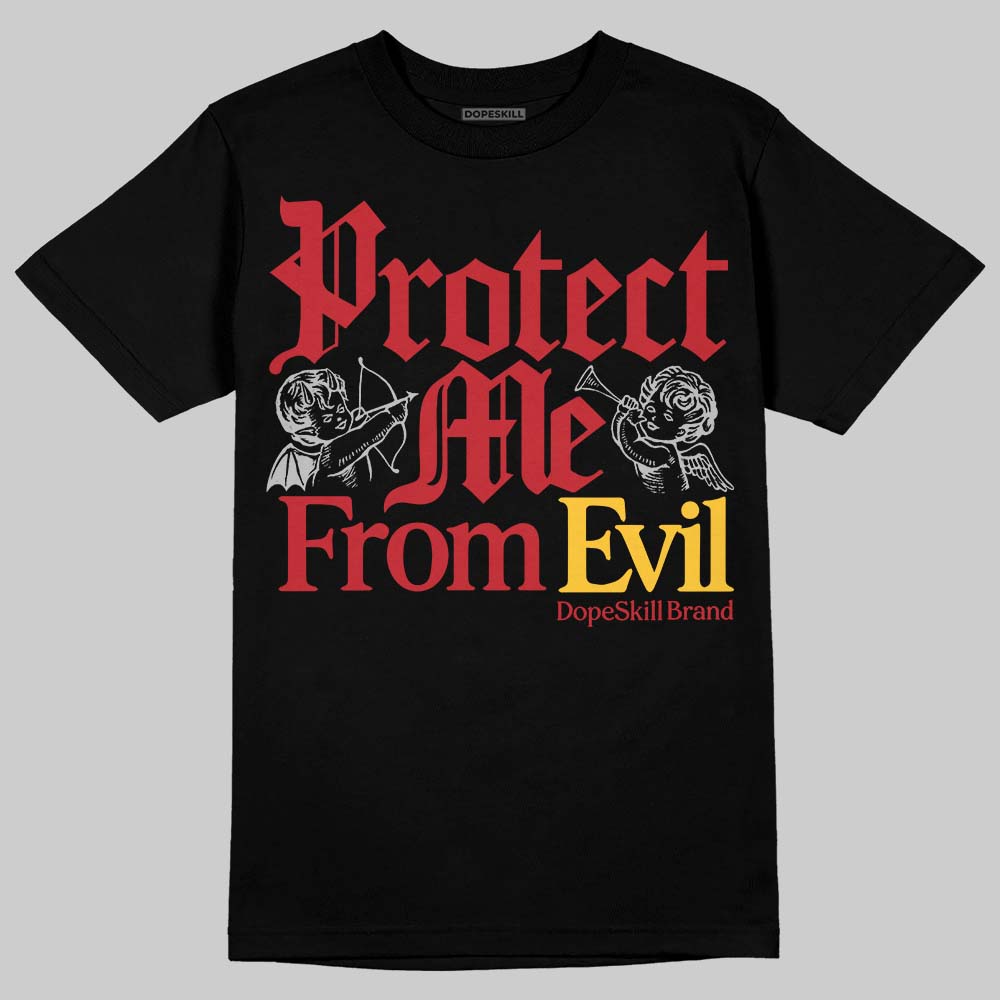 Ferrari 14s DopeSkill T-Shirt Protect Me From Evil Graphic