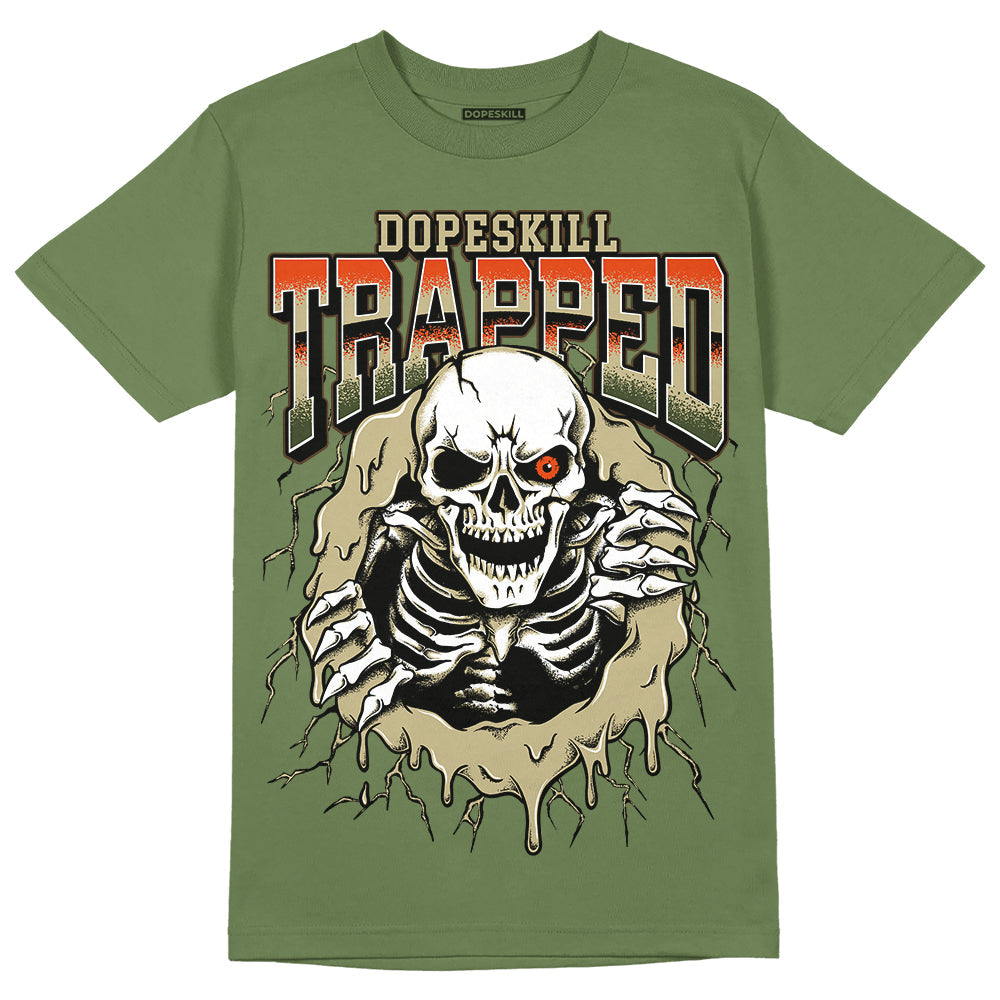 Olive Collection DopeSkill Olive T-shirt Trapped Halloween Graphic