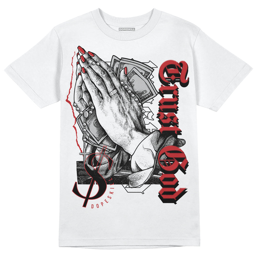 Red Taxi 12s DopeSkill T-Shirt Trust God Graphic