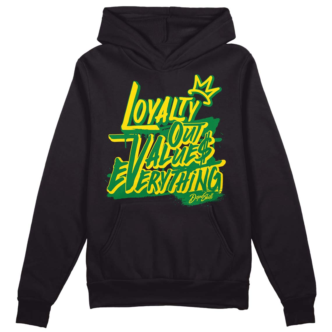 Dunk Low Reverse Brazil DopeSkill Hoodie Sweatshirt LOVE Graphic