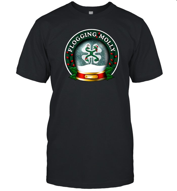Flogging Molly Christmas Black T Shirt