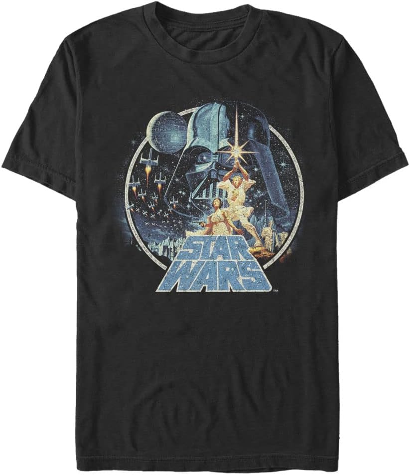 STAR WARS Big & Tall Vintage Victory Men's Tops Short Sleeve Tee Shirt
