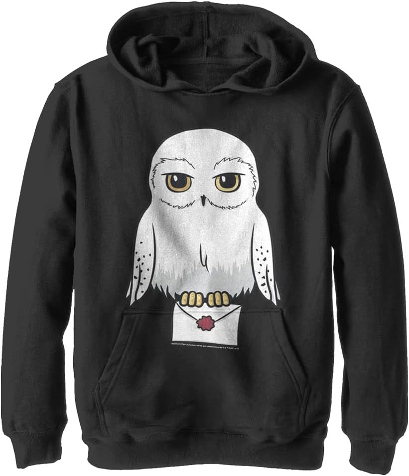 Harry Potter Kids Deathly Hallows Anime Hedwig Mail Youth Pullover Hoodie