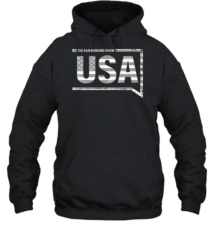The Dan Bongino Show The Dan Bongino Show USA Unisex Hoodie