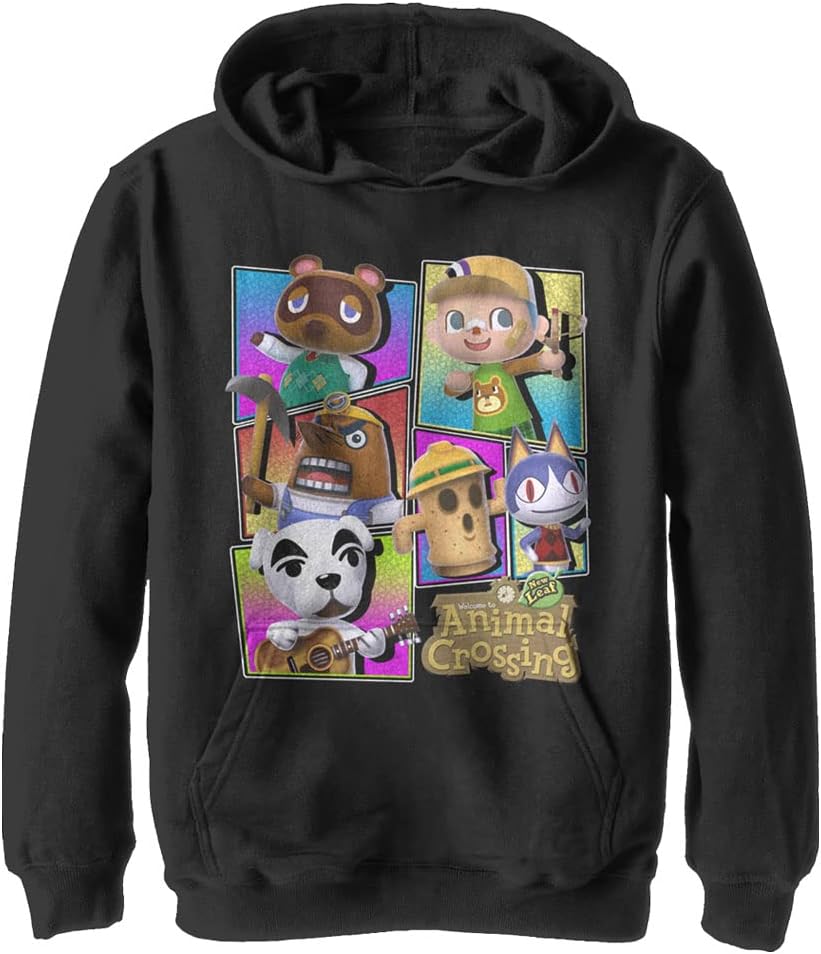 Nintendo Kids Animals Cross Youth Pullover Hoodie