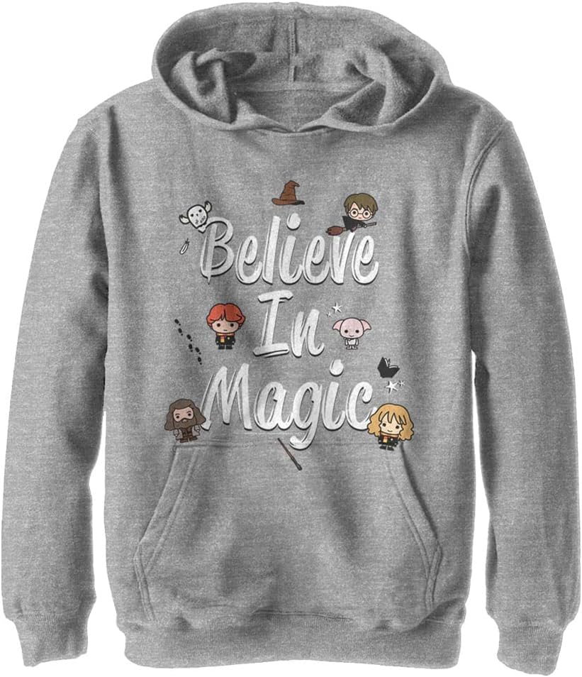 Harry Potter Kids Deathly Hallows Believe in Magic Youth Pullover Hoodie