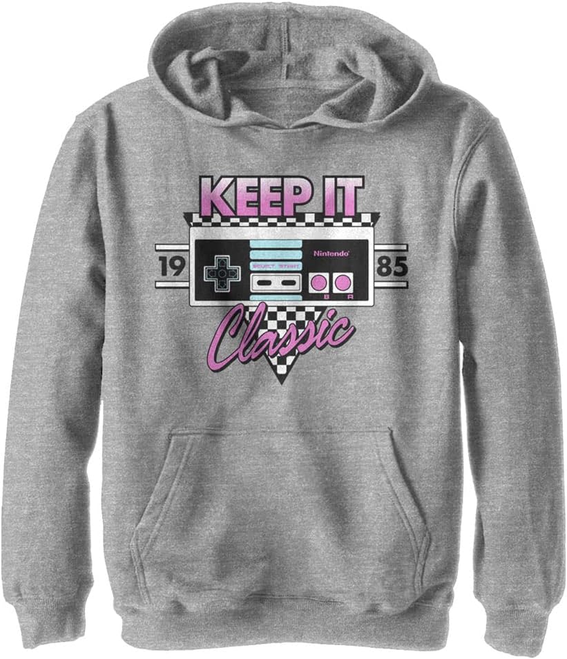 Nintendo Kids Classic Controller Youth Pullover Hoodie