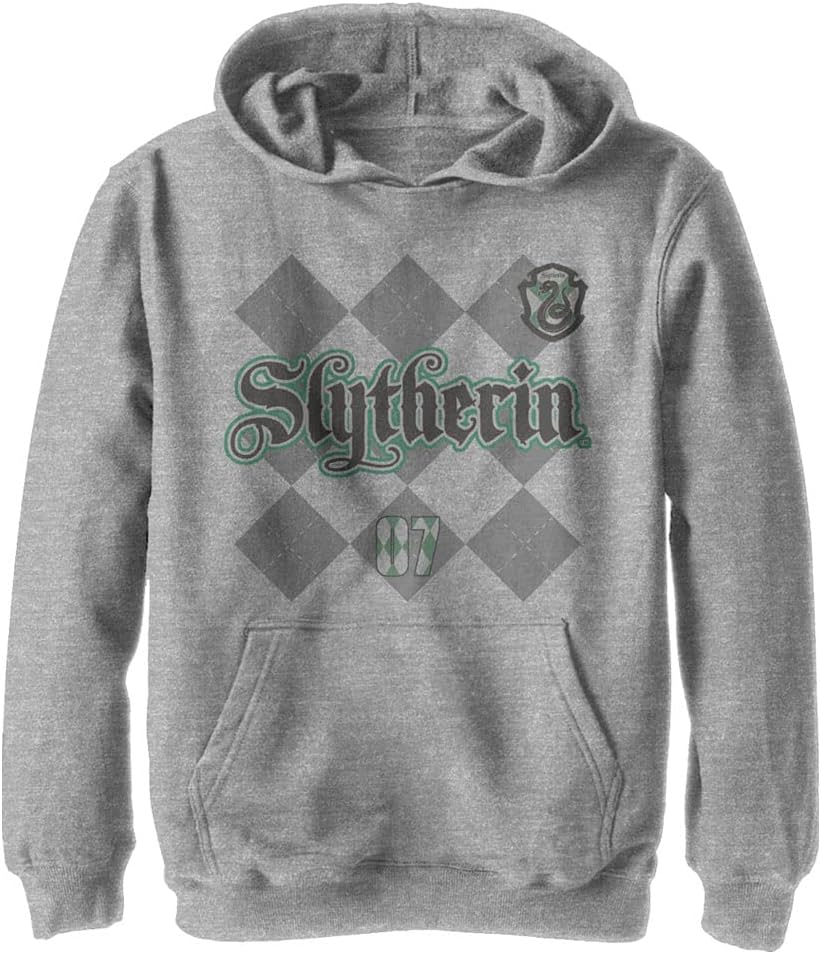 Harry Potter Kids Deathly Hallows Slytherin Pride Youth Pullover Hoodie