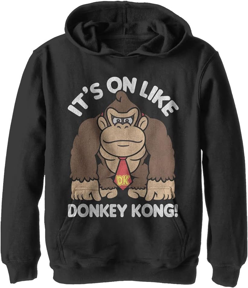 Nintendo Kids Fist Pump Youth Pullover Hoodie