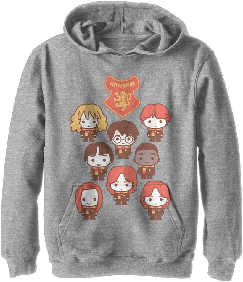 Harry Potter Kids Deathly Hallows House Gryffindor Characters Youth Pullover Hoodie
