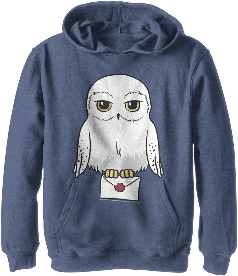 Harry Potter Kids Deathly Hallows Anime Hedwig Mail Youth Pullover Hoodie
