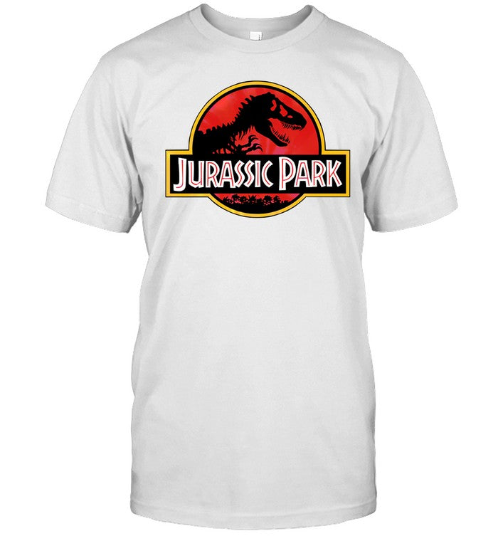 Cavitycolors Jurassic Park Retro Icon New T Shirt