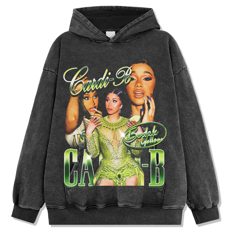 CARDI-B "BODAK YELLOW" HOODIE 2024