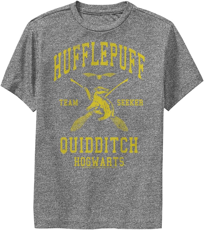 Harry Potter Kids Deathly Hallows Hufflepuff Quidditch Seeker Youth Pullover Hoodie