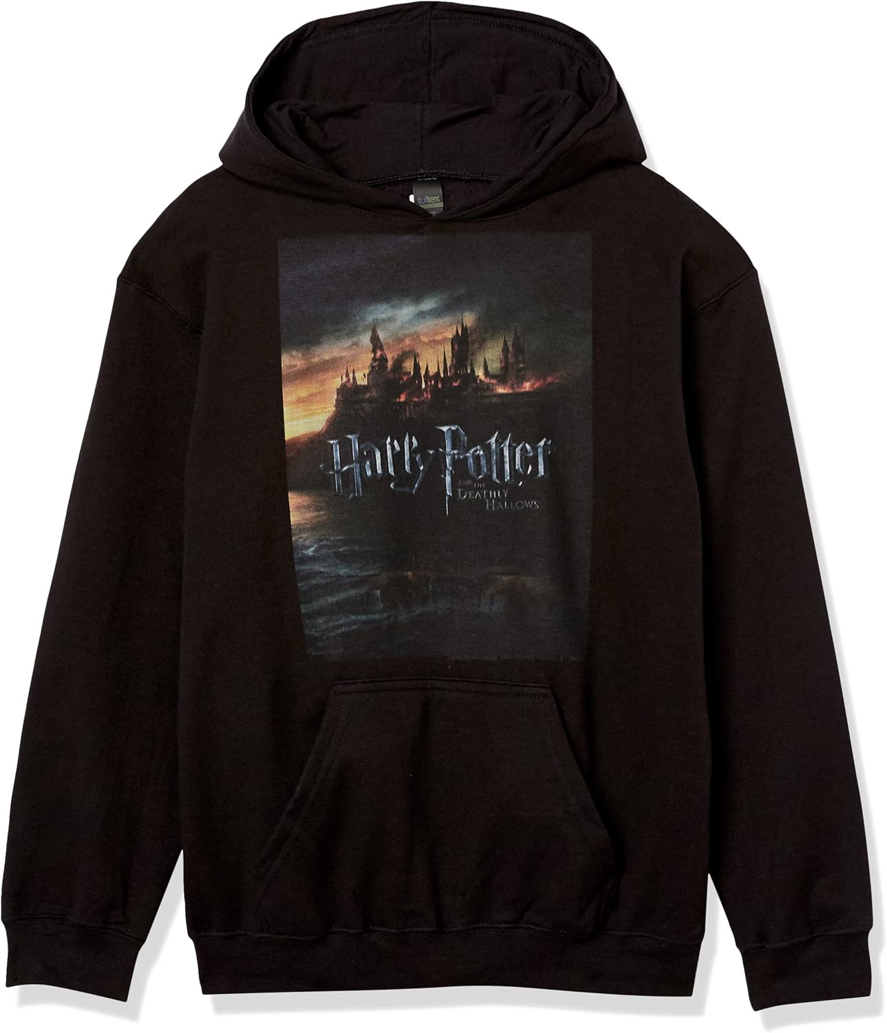 Harry Potter Kids Deathly Hallows Poster Youth Pullover Hoodie
