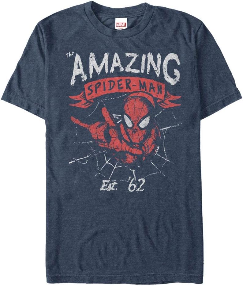 Marvel Universe Grunge Fwip Young Men's Short Sleeve Tee Shirt