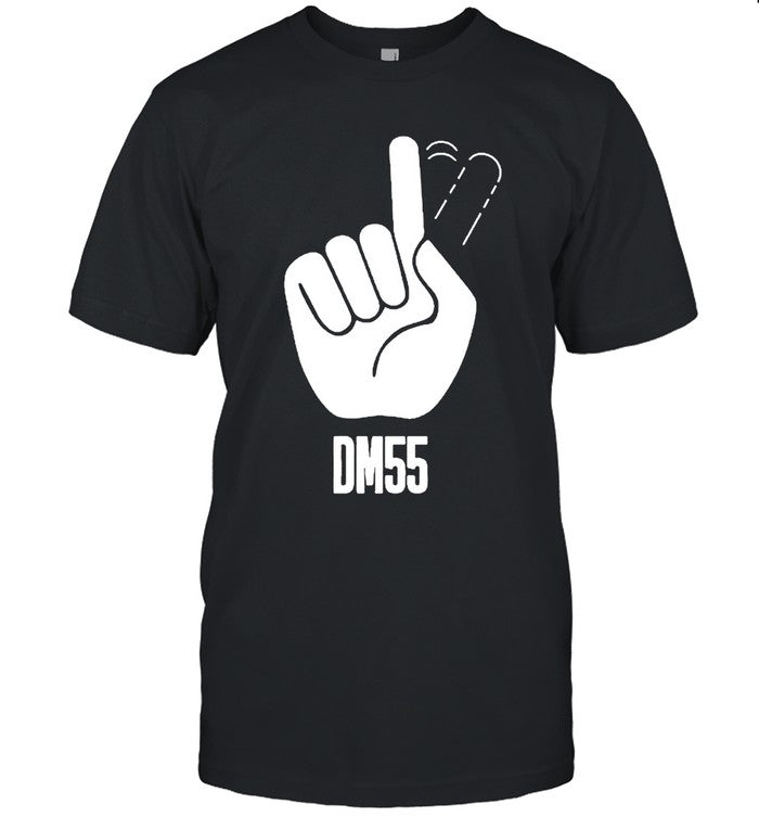Nuggets Dikembe Mutombo DM55 Black T-Shirt