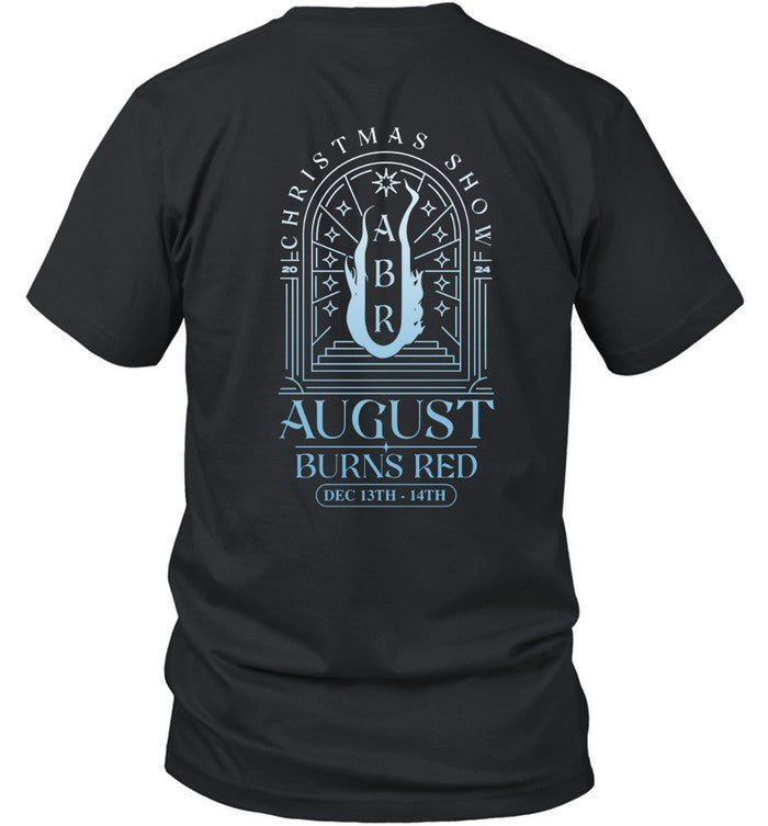 August Burns Red Tour Dec 13-14 2024 Black T Shirt