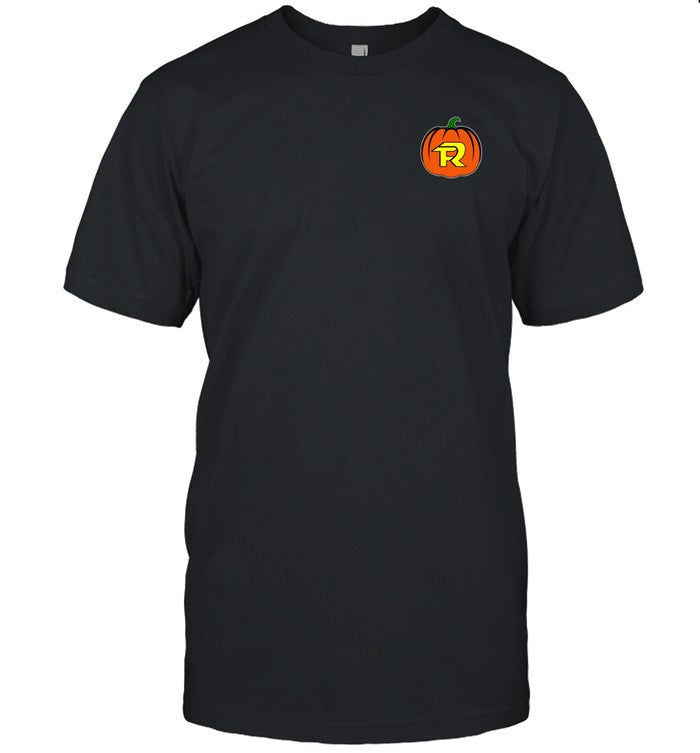 Fuerza Regida Jack O Lantern Black T Shirt