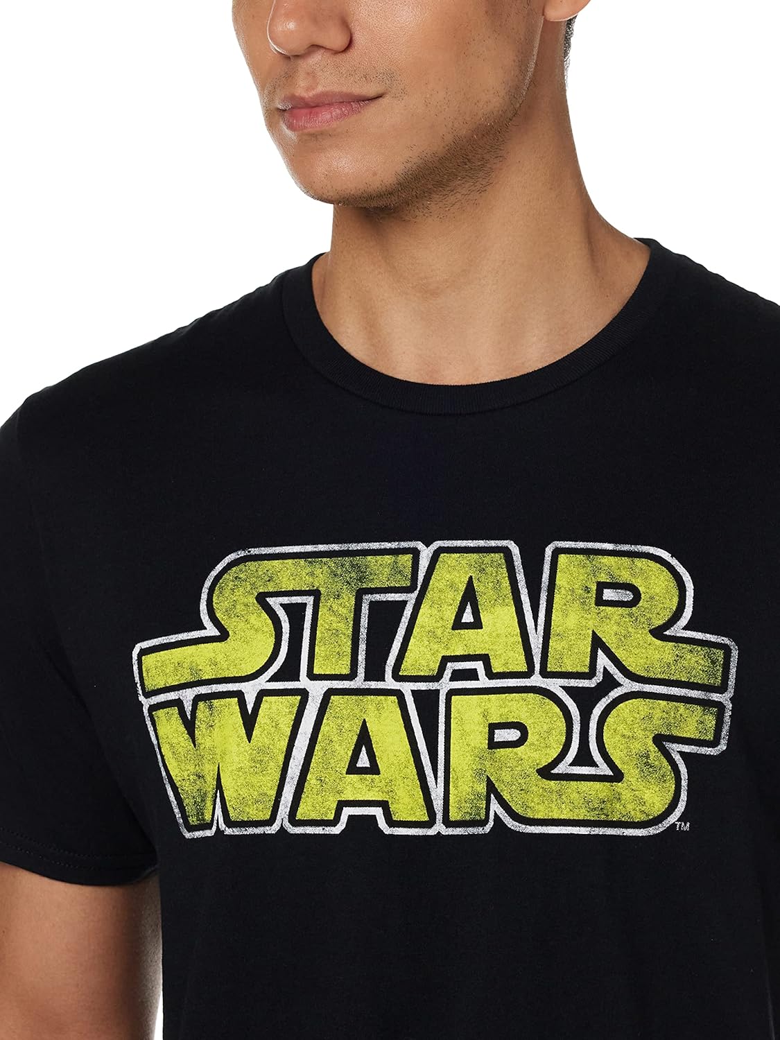 STAR WARS Men's Classic Vintage Simple Logo