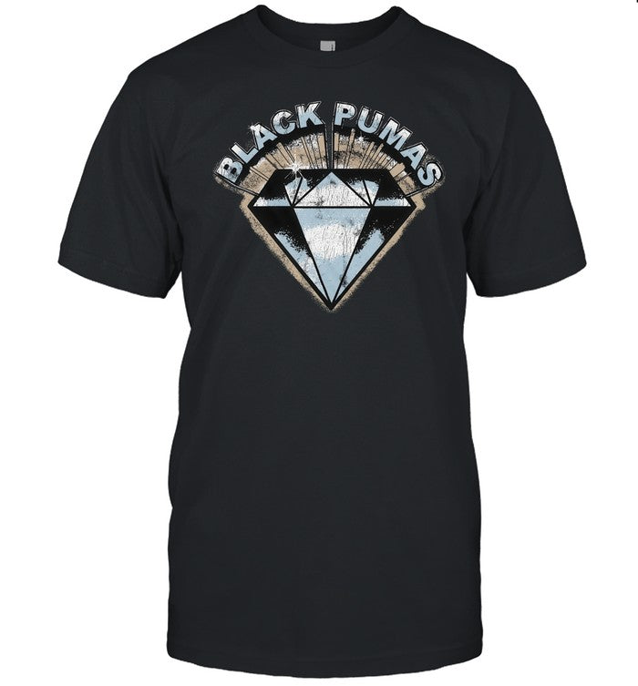 Black Pumas Diamond Limited 2024 T-Shirts