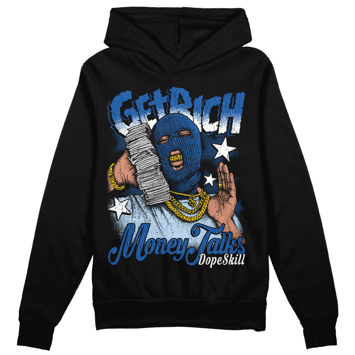 Space Jam 11s DopeSkill Hoodie Sweatshirt Get Rich Graphic