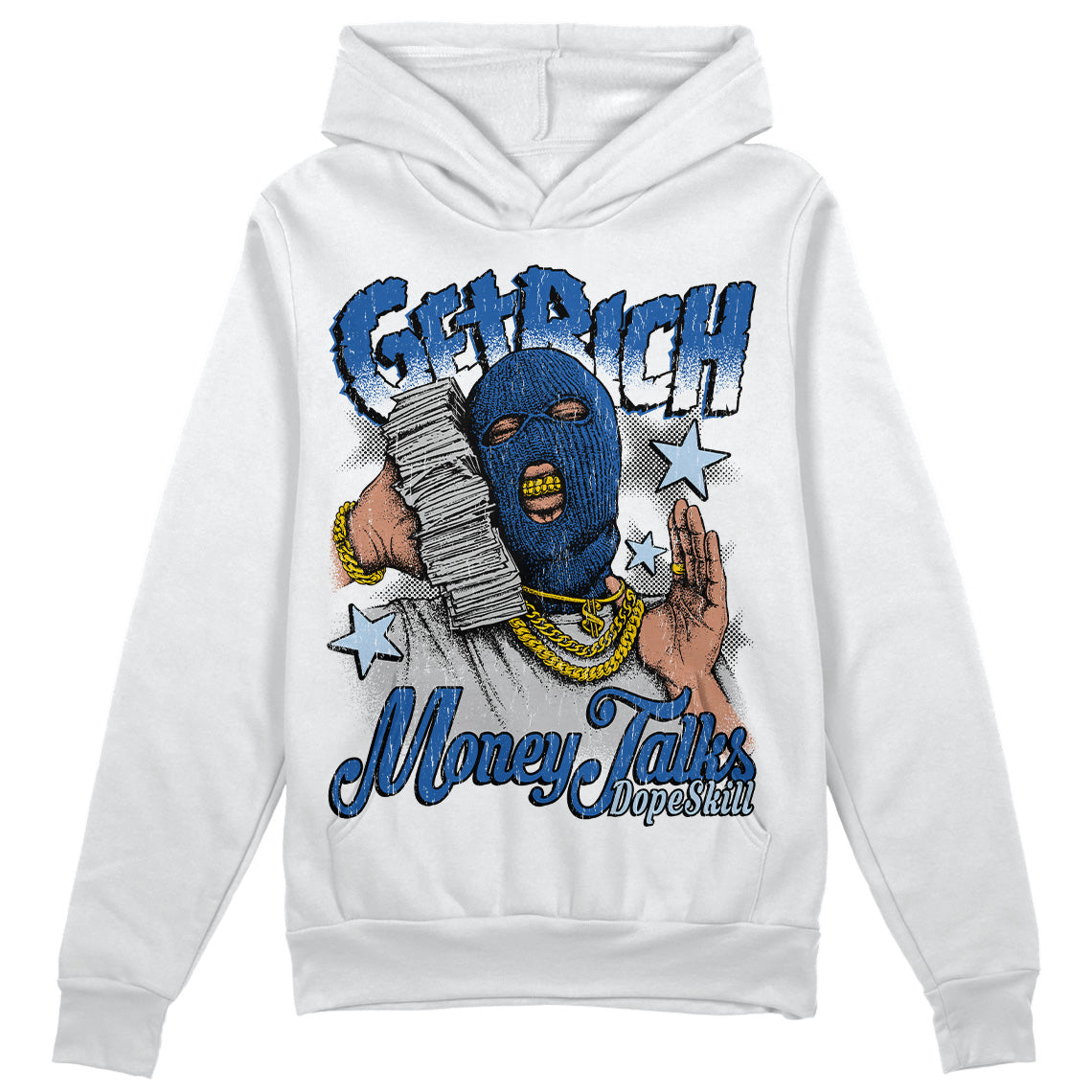 Space Jam 11s DopeSkill Hoodie Sweatshirt Get Rich Graphic