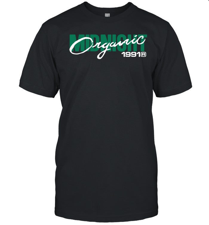 Midnight Organic Logo Unisex Hoodie
