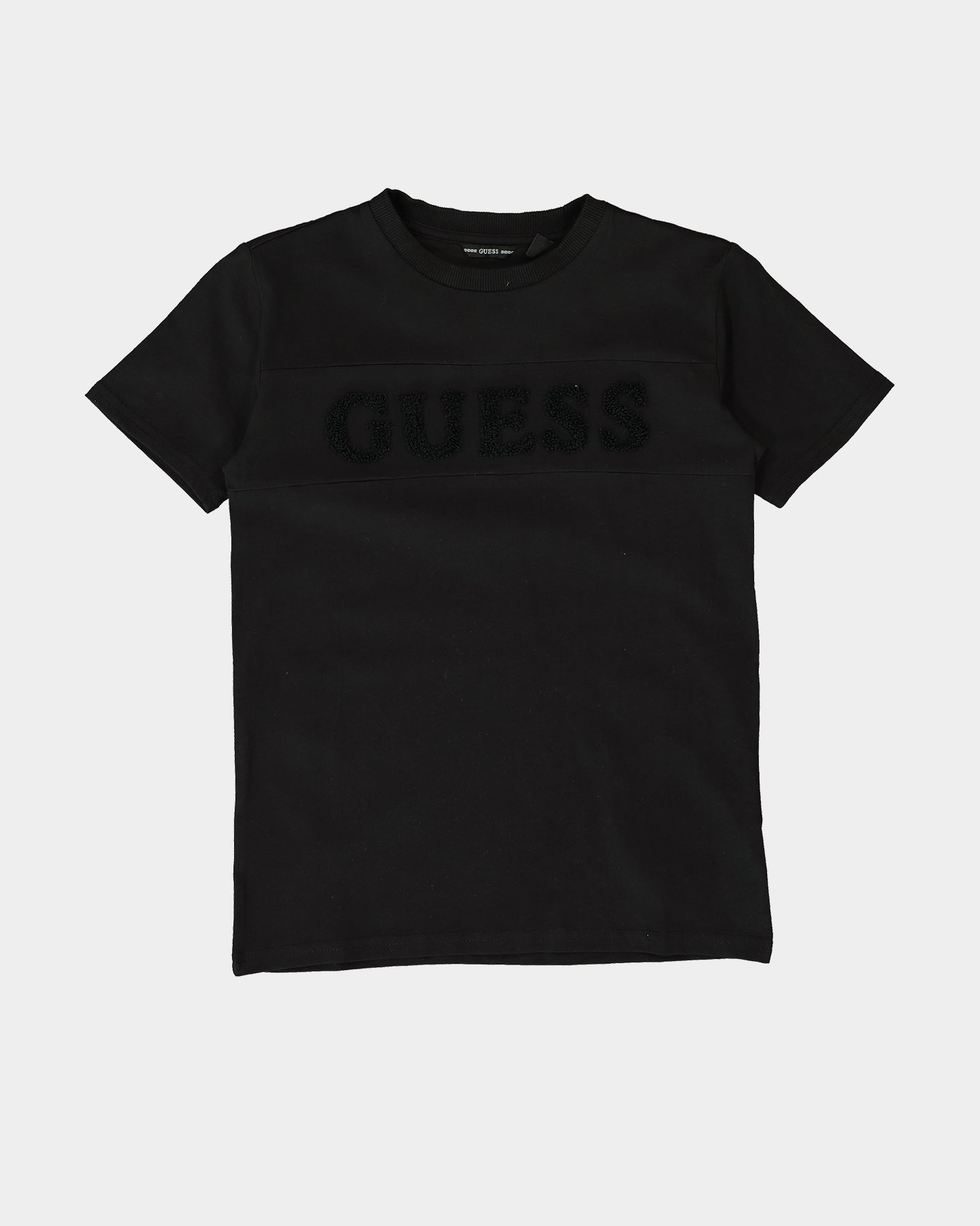Guess Mainline Kids' Mini Me Short Sleeve T-Shirt Jet Black