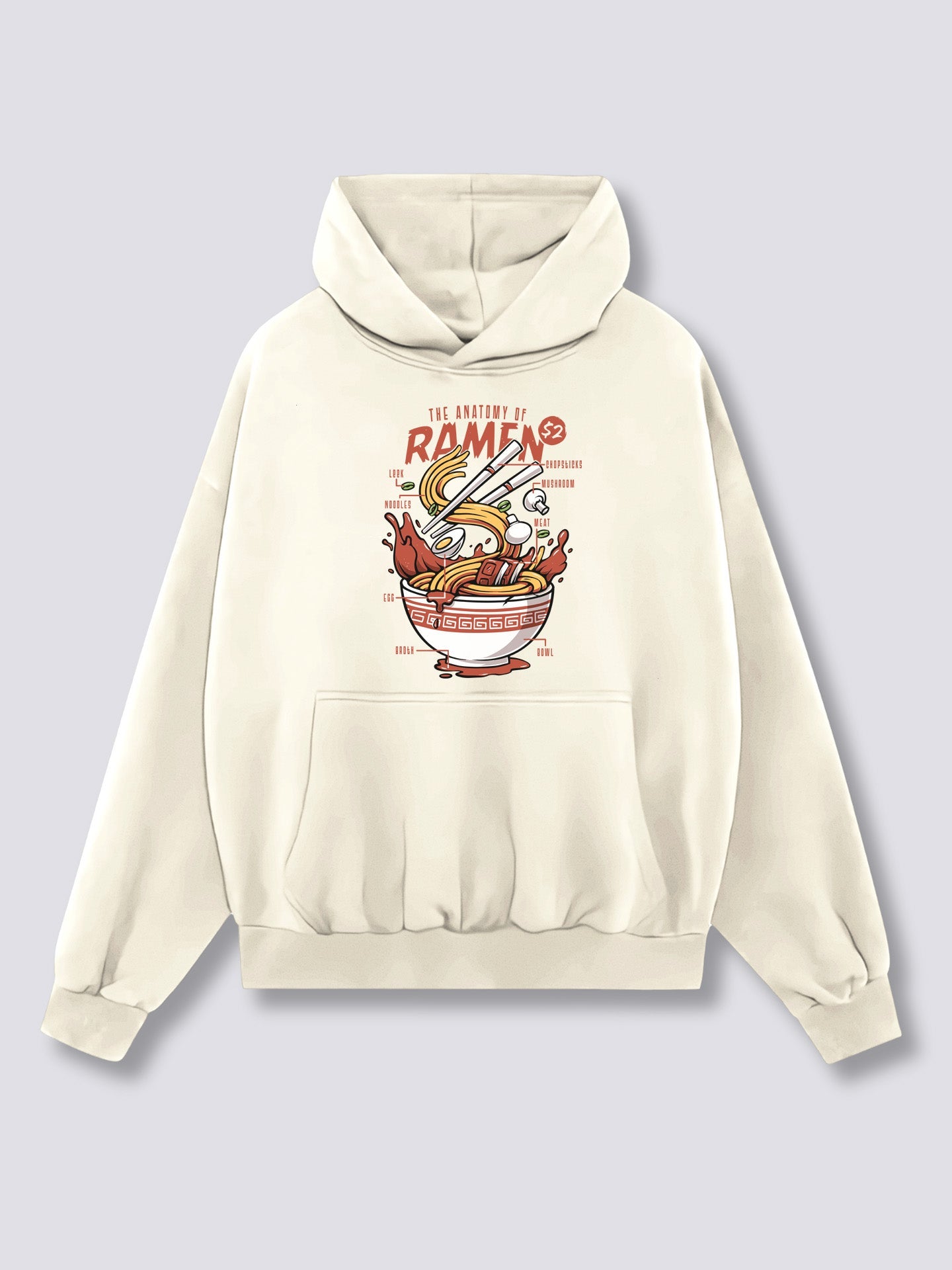 Anatomy of Ramen Hoodie