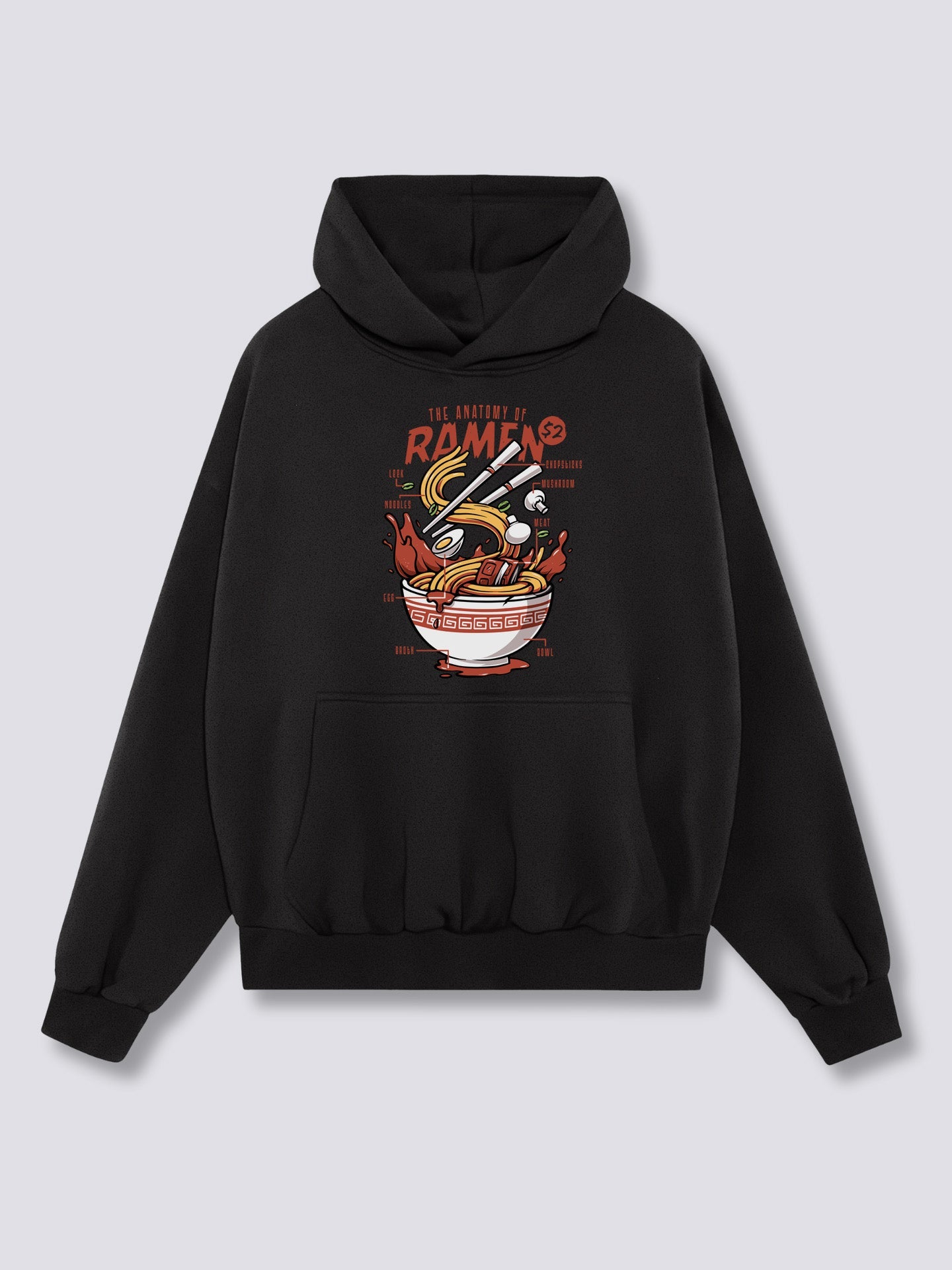 Anatomy of Ramen Hoodie