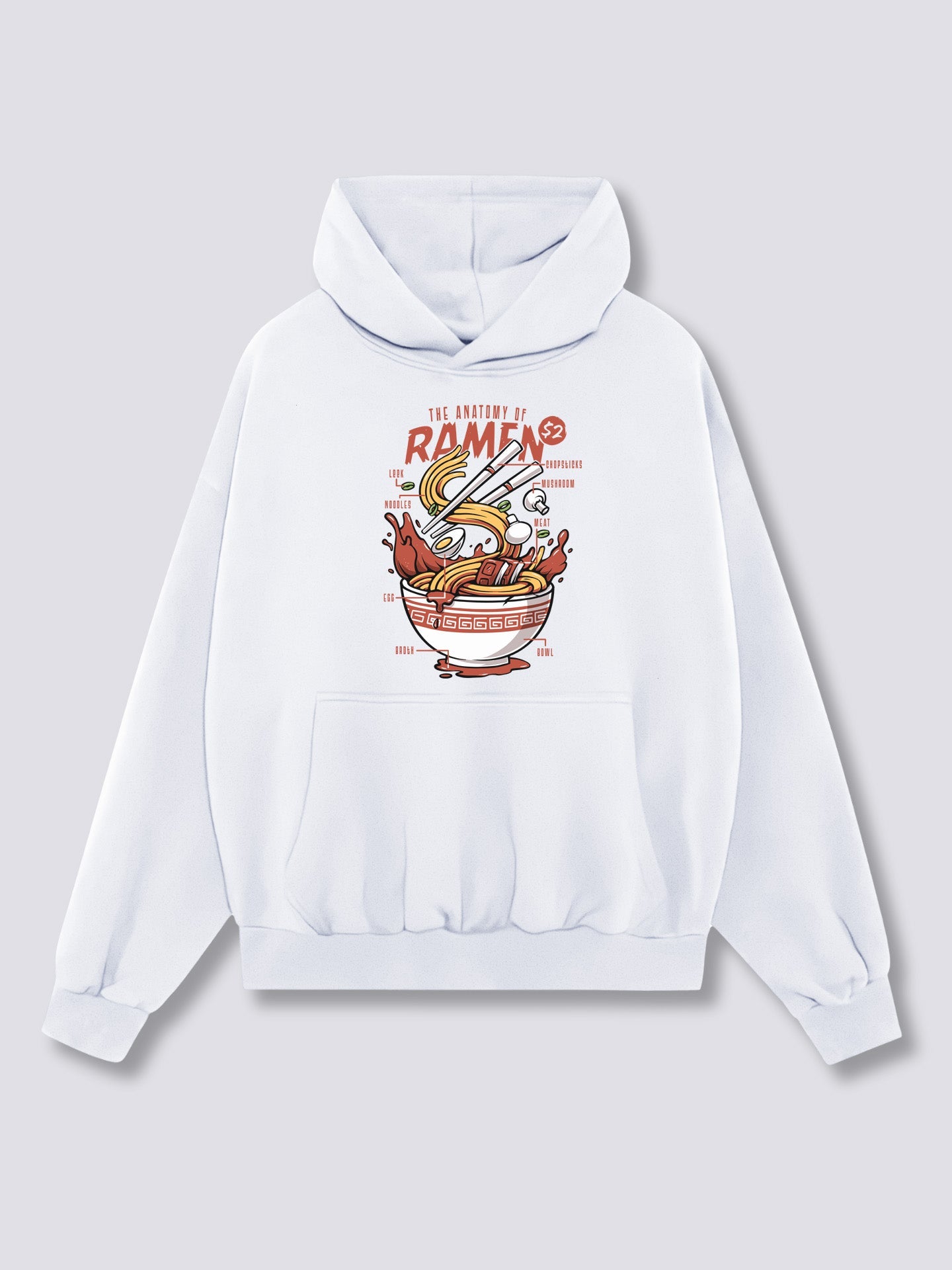 Anatomy of Ramen Hoodie