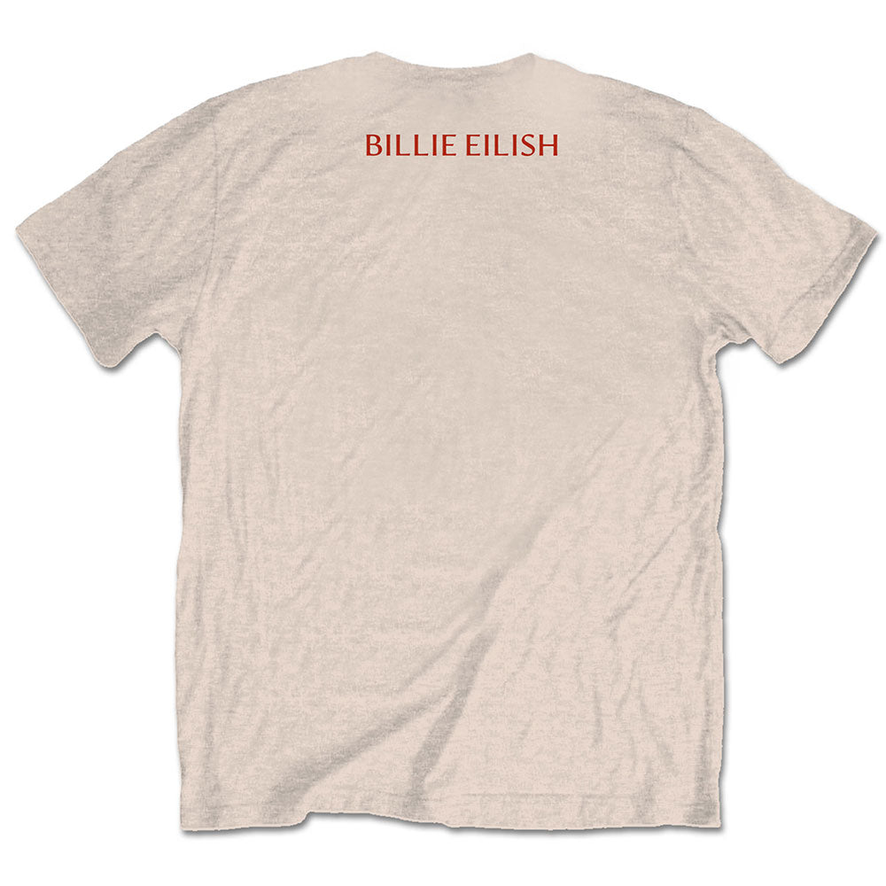 Billie Eilish | Official Band T-Shirt | Therefore I Am (Back Print) (Small)
