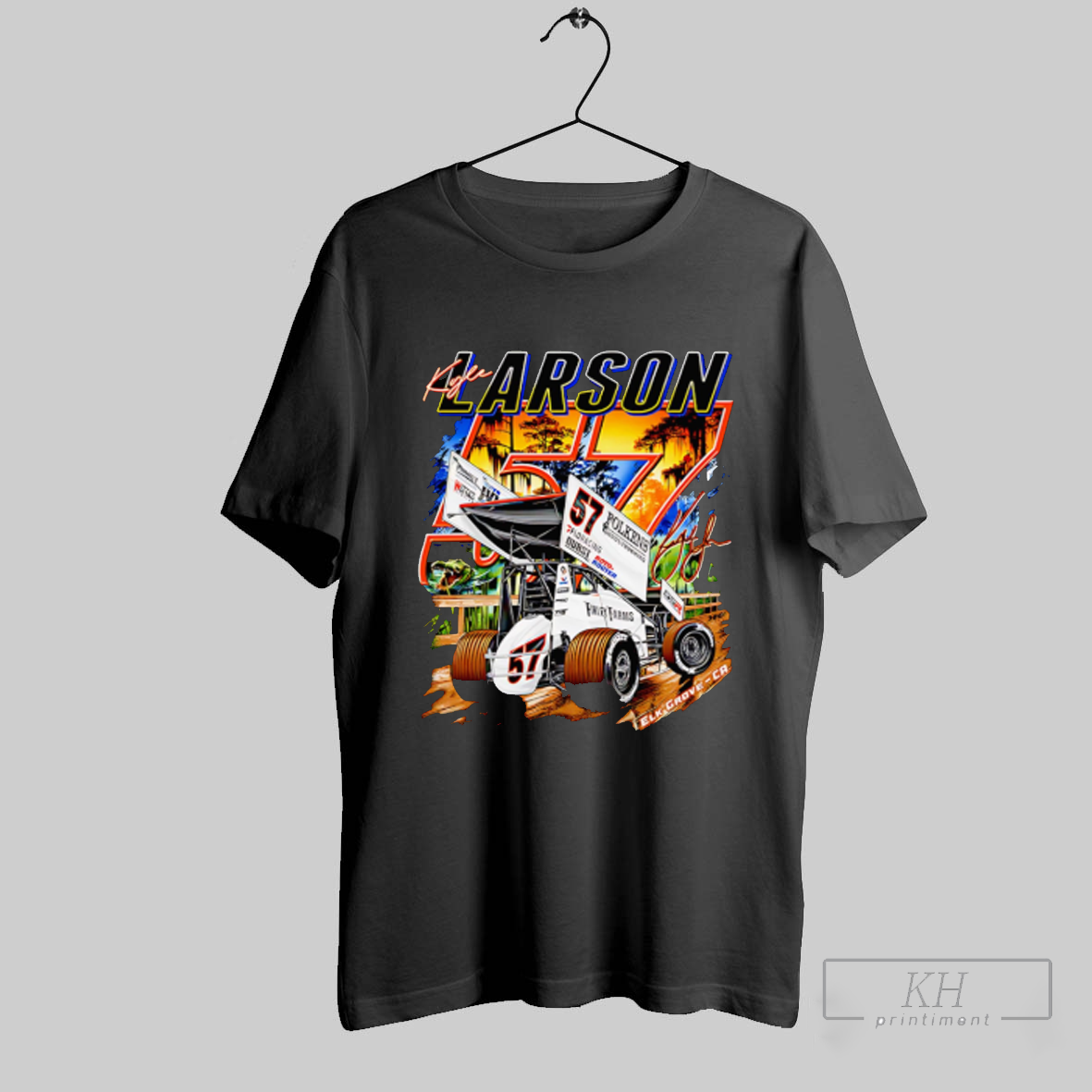 Bayou Blitz Kyle Larson Shirt Sweatshirt Tee Shirt