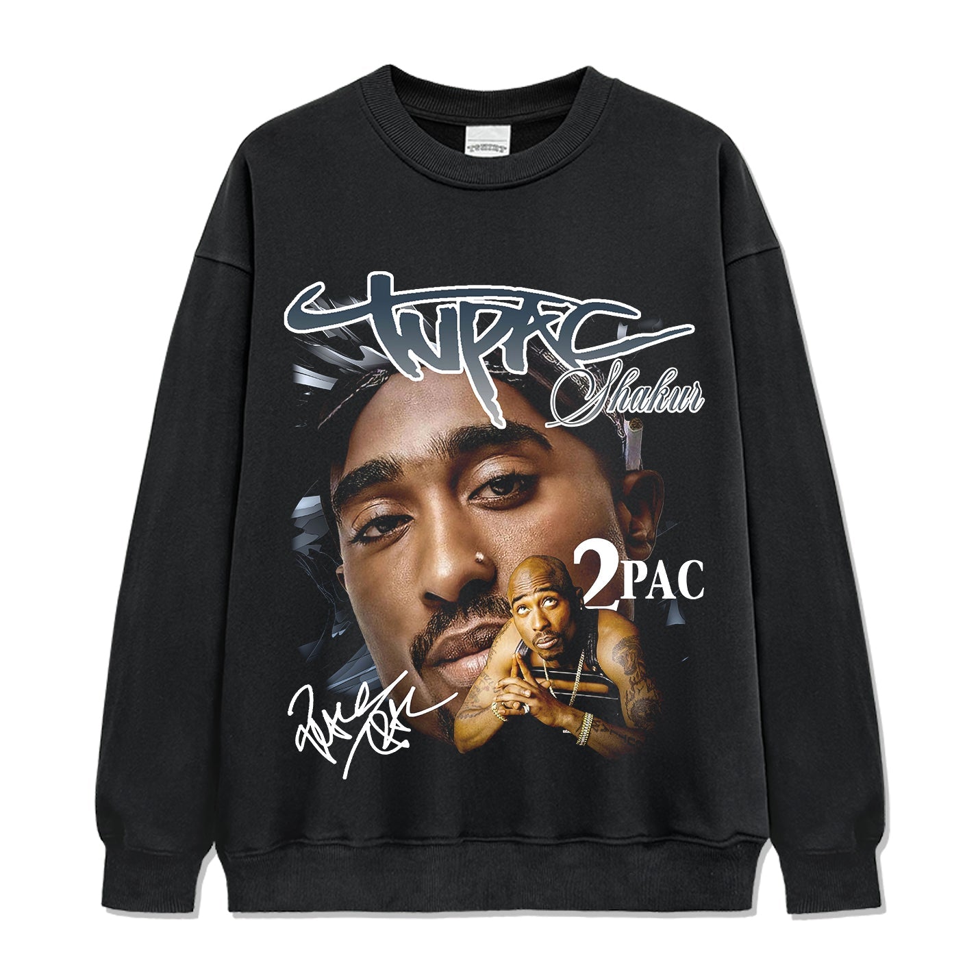 Tupac Shakur Signature Sweatshirt Style001