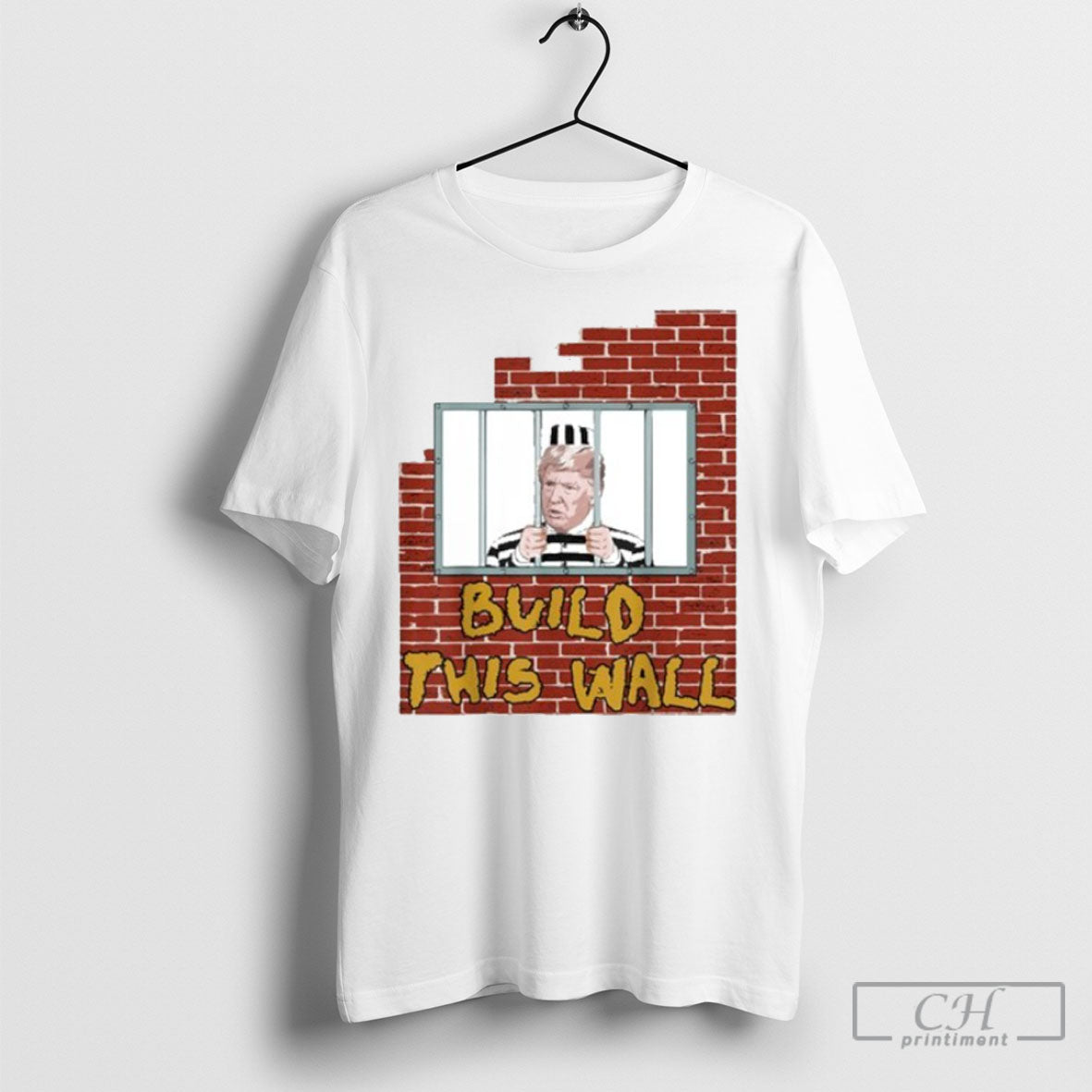 Build This Wall Lock Him Up Anti Trump Impeachment 45 Tee Shirt Sweatshirt