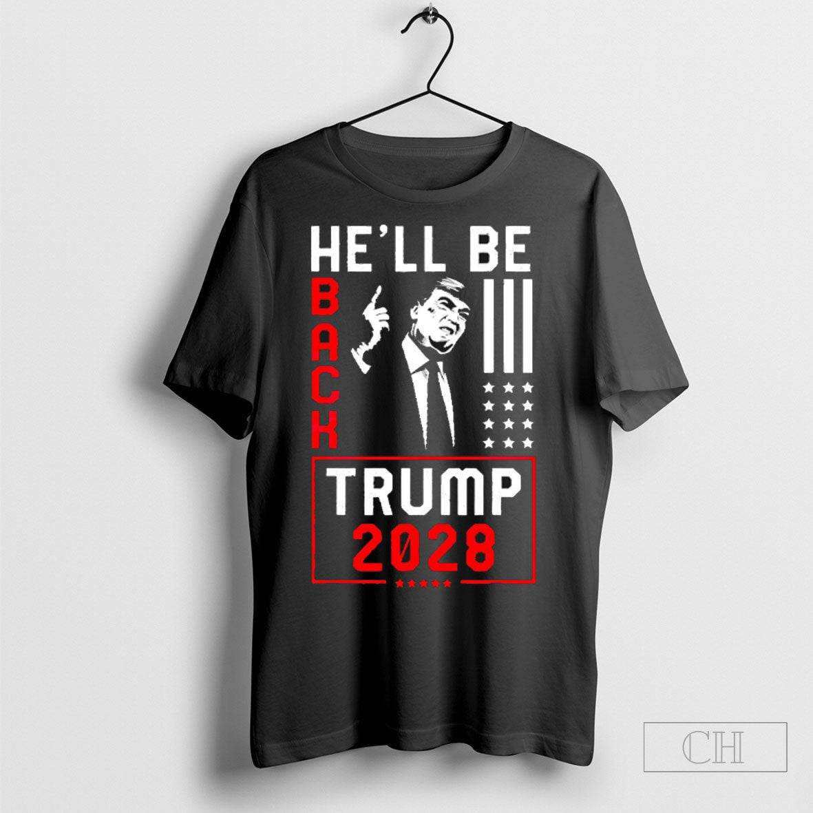 Donald Trump 2028 He Will Be Back Shirt