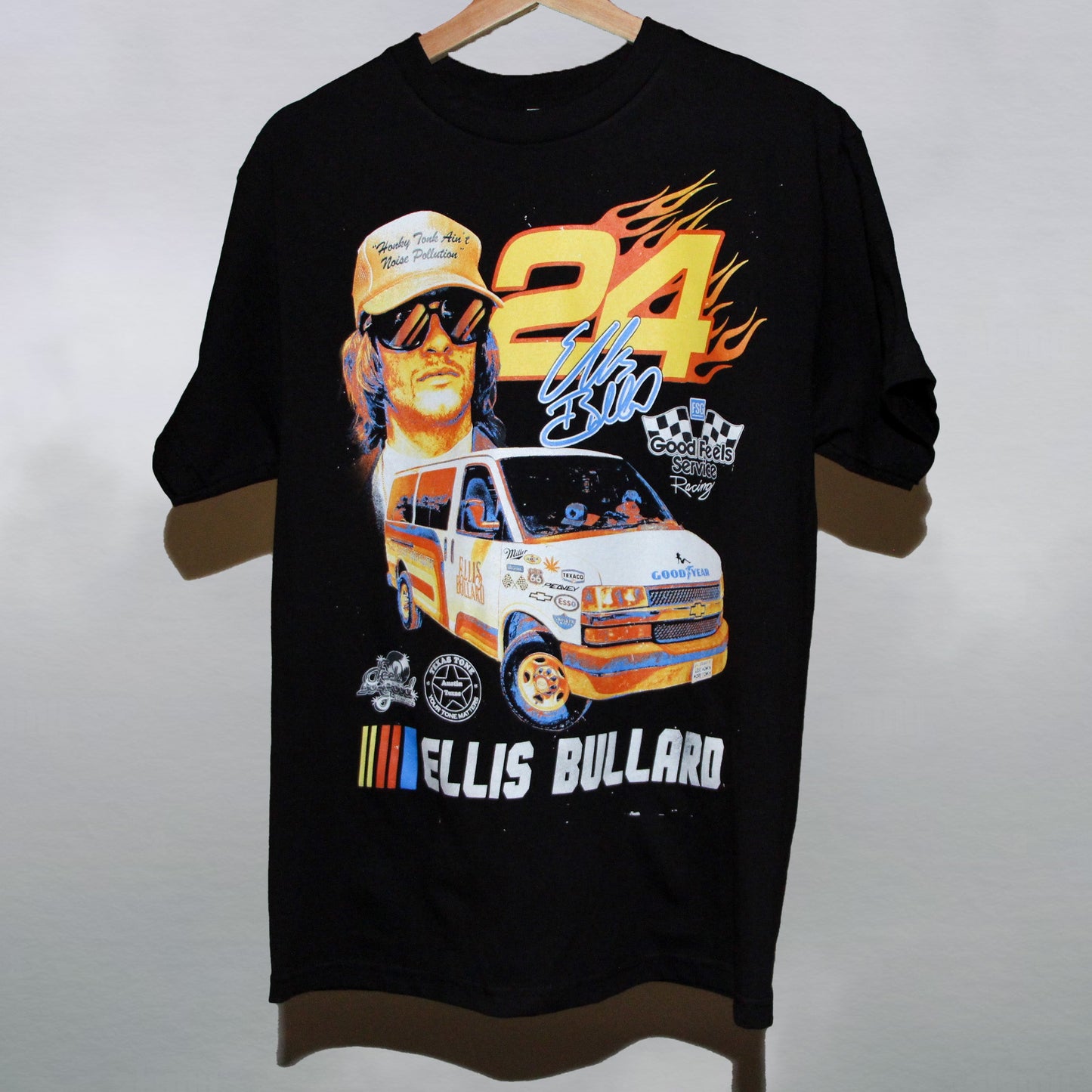 Ellis Bullard Pit Stop Tee (Black)